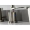 Kingston Brass FSC8928SVL Widespread Bathroom Faucet with Brass Pop-Up, Brushed Nickel FSC8928SVL - alternate 3